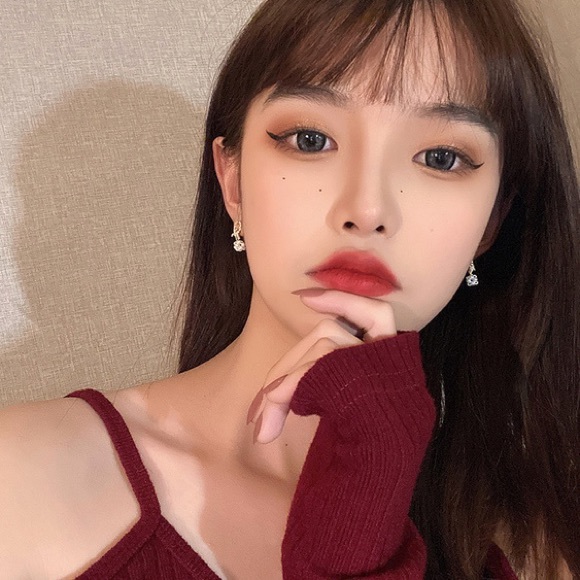 Fashion Bow Pearl Rhinestone Alloy Earrings - Picture 2 of 6